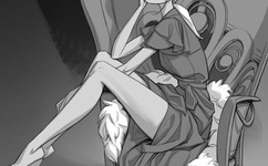 白色超短裙美女热舞